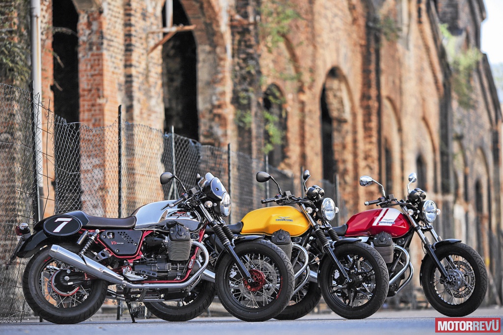 Motorok Moto Guzzi V7 modellek - 2014